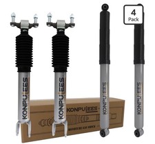 Monotube Gas Shocks Set of 1.5"Front Lift & 0-1" RearLift for Silverado2011-2024