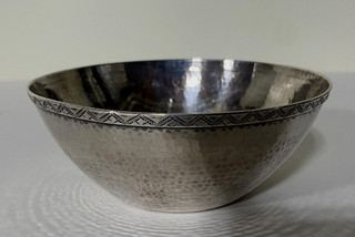 Sterling Silver Hand Hammered Bowl 108 grams 69 dwt