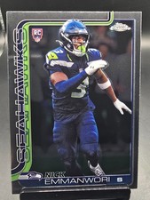 2025 Topps Chrome Nick Emmanwori #348 Rookie RC - Seattle Seahawks