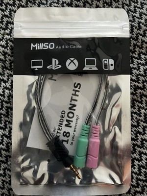 3,5 mm Audiocable Splitter MillSo