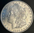 1896 Morgan Silver Dollar in MS