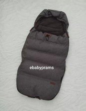 Silver Cross Wave Footmuff / cosytoes in Sable / beige 