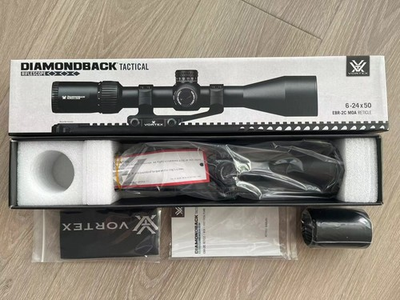 #ad Vortex Diamondback Tactical 6 24x50 FFP EBR 2C MOA DBK 10028 Rifle Scope $259.99