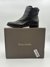 Franco Sarto Marcus Bootie Black Leather Women’s Size 7.5 Wide