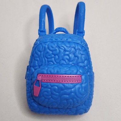 Monster High Doll Ghoulia Yelps Generation 3 G3 Blue Brain Backpack Bag