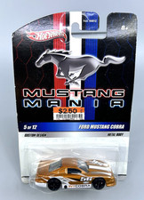 Hot Wheels FORD Mustang Cobra Mustang Mania 5 of 12 2009 Mattel 1:64 Metal Body