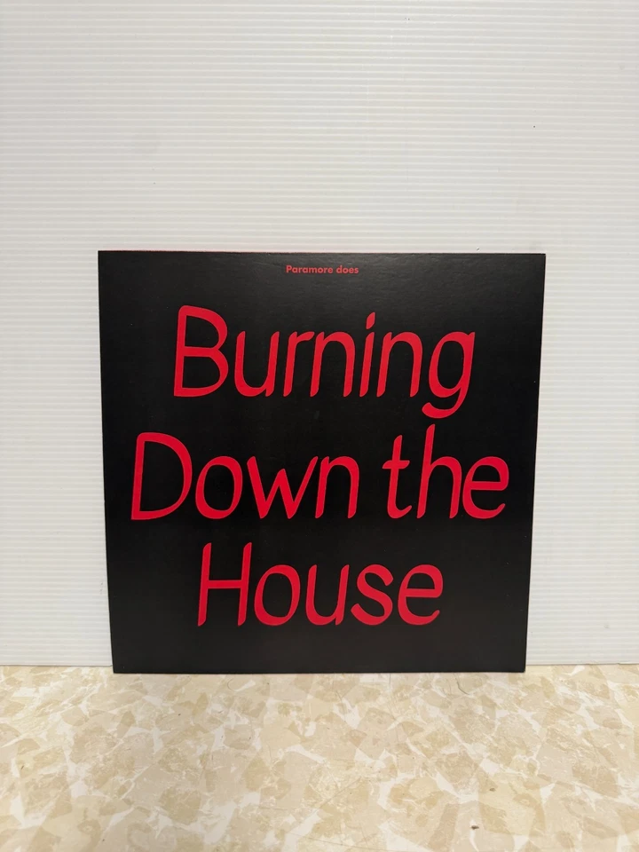David Byrne & Paramore Hard Times/Burning Down The House 12" RSD 2024 Natural - Image 4 of 4