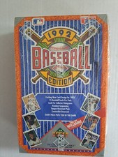 1992 UPPER DECK BASEBALL FACTORY SEALED WAX BOX 36 CT LOW SERIES TED WILLIAMS