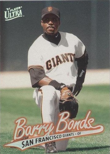 BARRY BONDS 1997 FLEER ULTRA BASEBALL CARD #290 SAN FRANCISCO