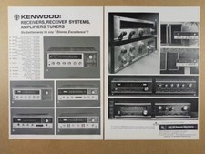 1969 Kenwood TK KR KT KA KRS KS Receivers Tuners Amplifiers vintage print Ad
