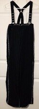 Custom Made Competition Dance Costume Black Pinstripe Tap Pants Large Child 14 