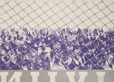  Dino BOSCHI "Distinti centrali" , 1968 litografia originale firmata