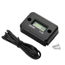 Waterproof Inductive Hour Meter Dirt Ski Gas Engine For Marine ATV Motorcycle UK