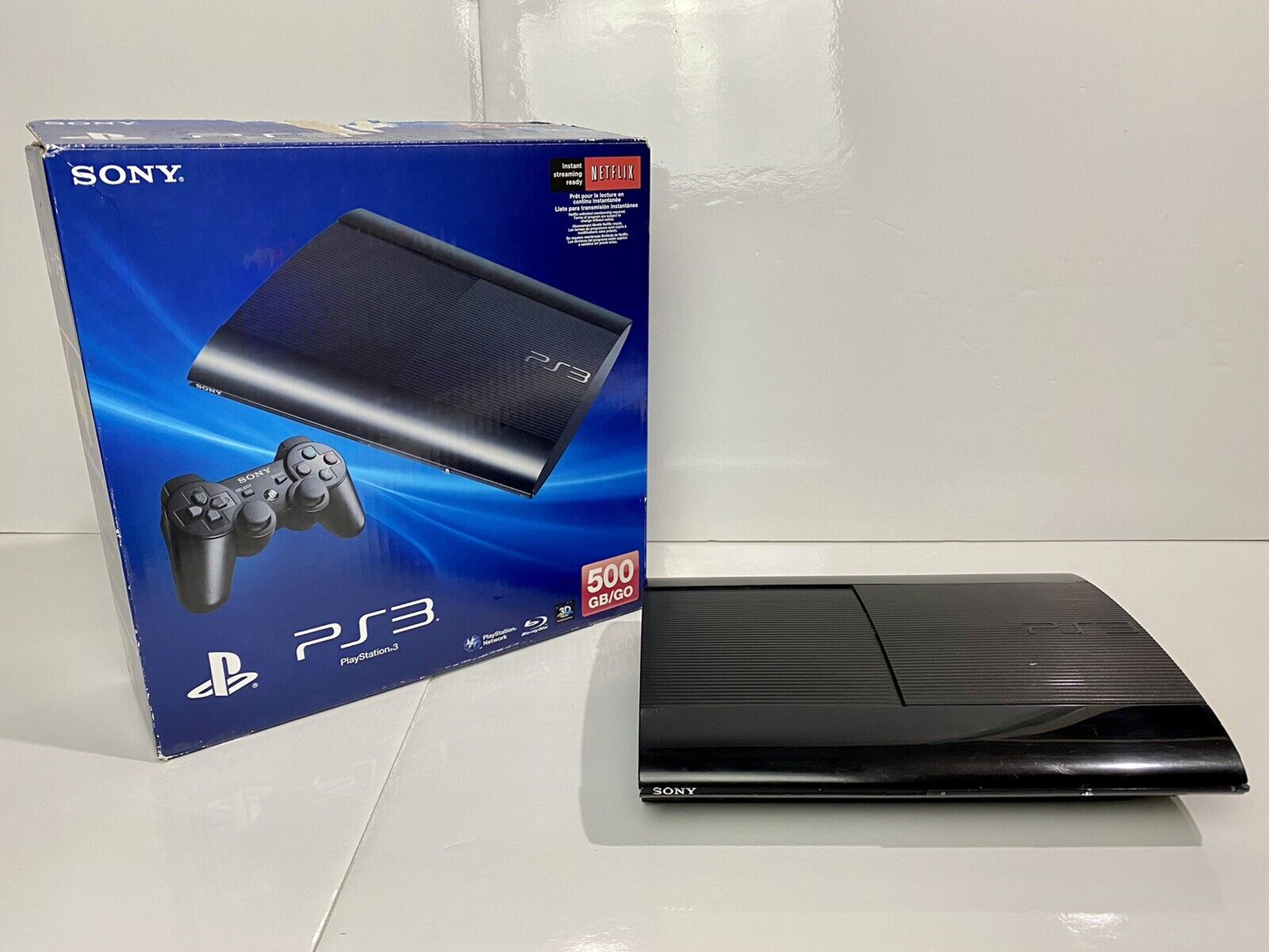 PlayStation 3 Super Slim 500GB CECH-4001c with 8 games - Video Game  Consoles - Milpitas, California, Facebook Marketplace