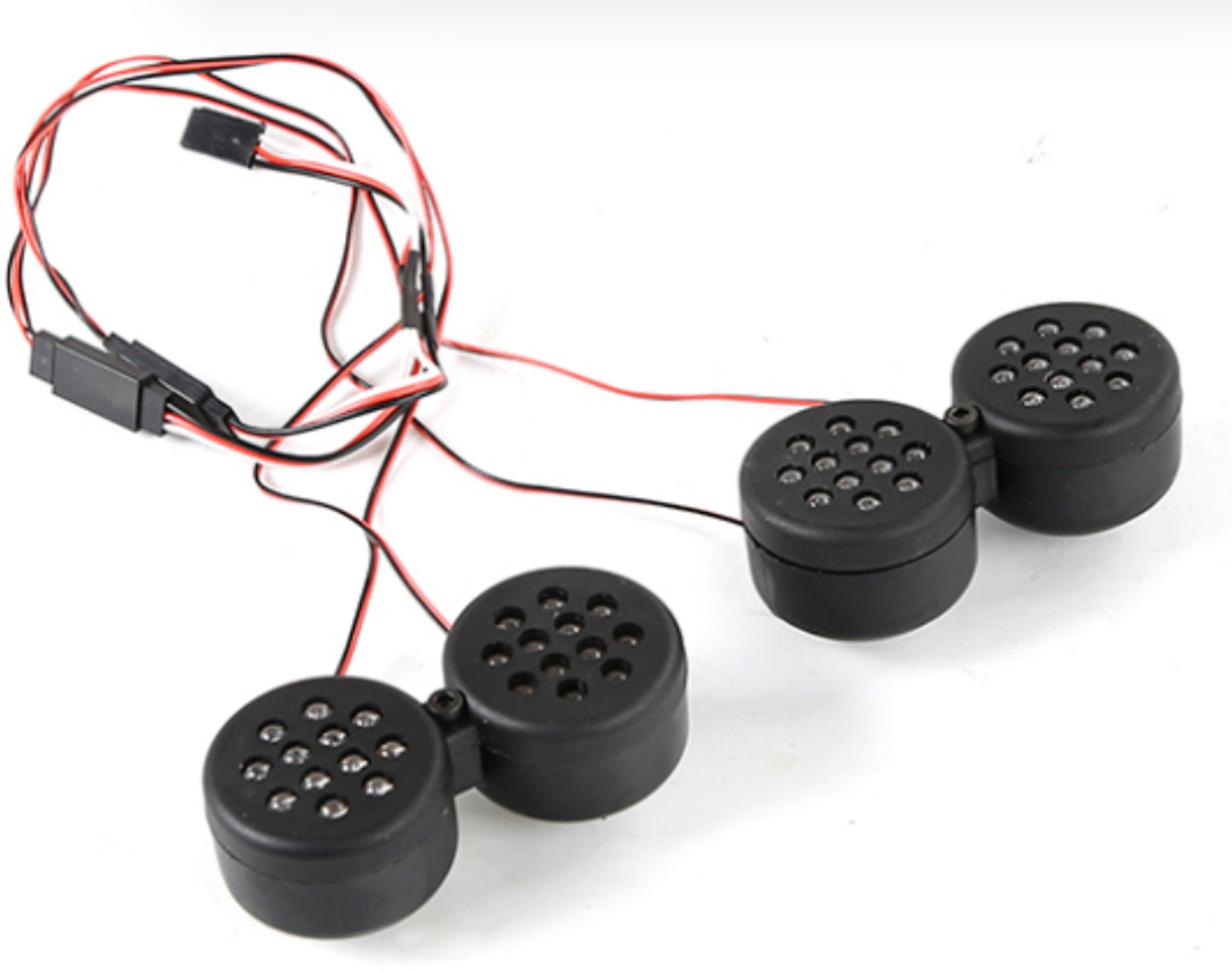 Front Headlight Light LED Bulb Set For Rovan LT Losi 5ive T 1/5