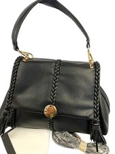 BLACK NEW SEASONS SHOULDERBAG OR CROSSBODY BAG DESIGNER LOOKS FLAP OVER QUALITY 