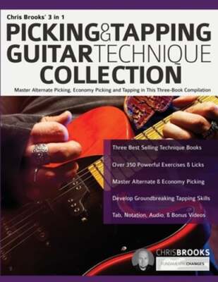 Chris Brooks' 3 in 1 Picking & Tapping Guitar Technique Collection: Master: New