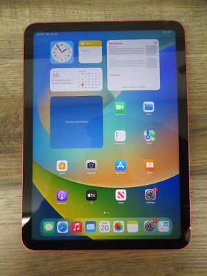 Apple iPad MPQC3ll/A 10.9in Touch 10th Gen 256gb Tablet Pink Wifi Only SEE DESC.