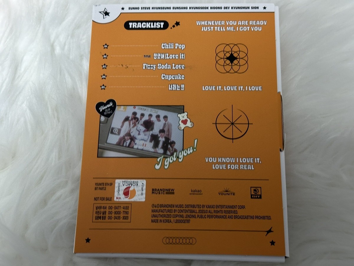YOUNITE - ALL MEMBER Signed PROMO ALBUM KPOP | eBay