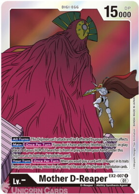 EX2-007 Mother D-Reaper Rare Mint Digimon Card | eBay