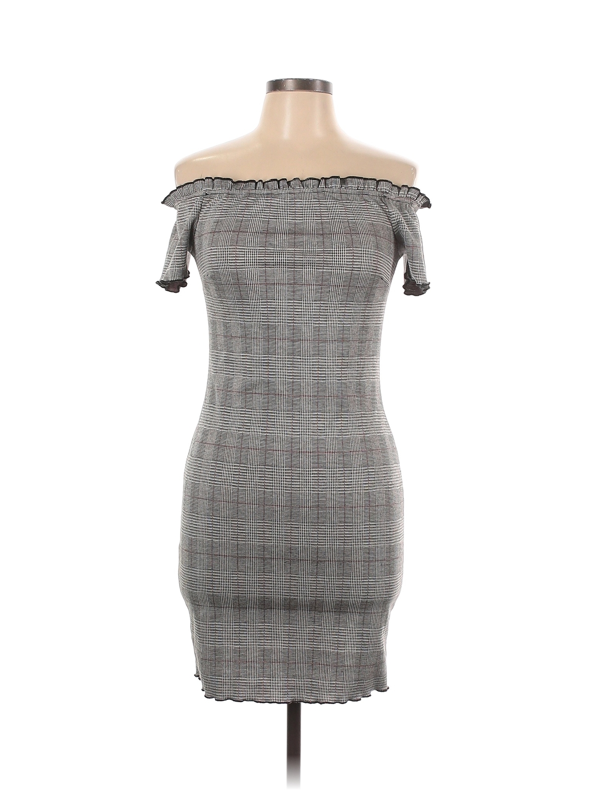 Timing Women Gray Casual Dress L eBay