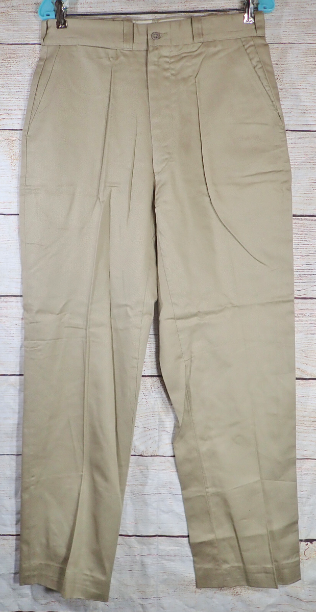 Deadstock Vtg 50s Republic Chino Pants 31x30 Sanforized BoatSail