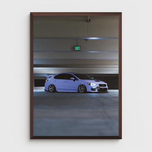 Subaru WRX Art Print #005 - High Resolution Premium Automotive Wall Decor - Picture 2 of 12