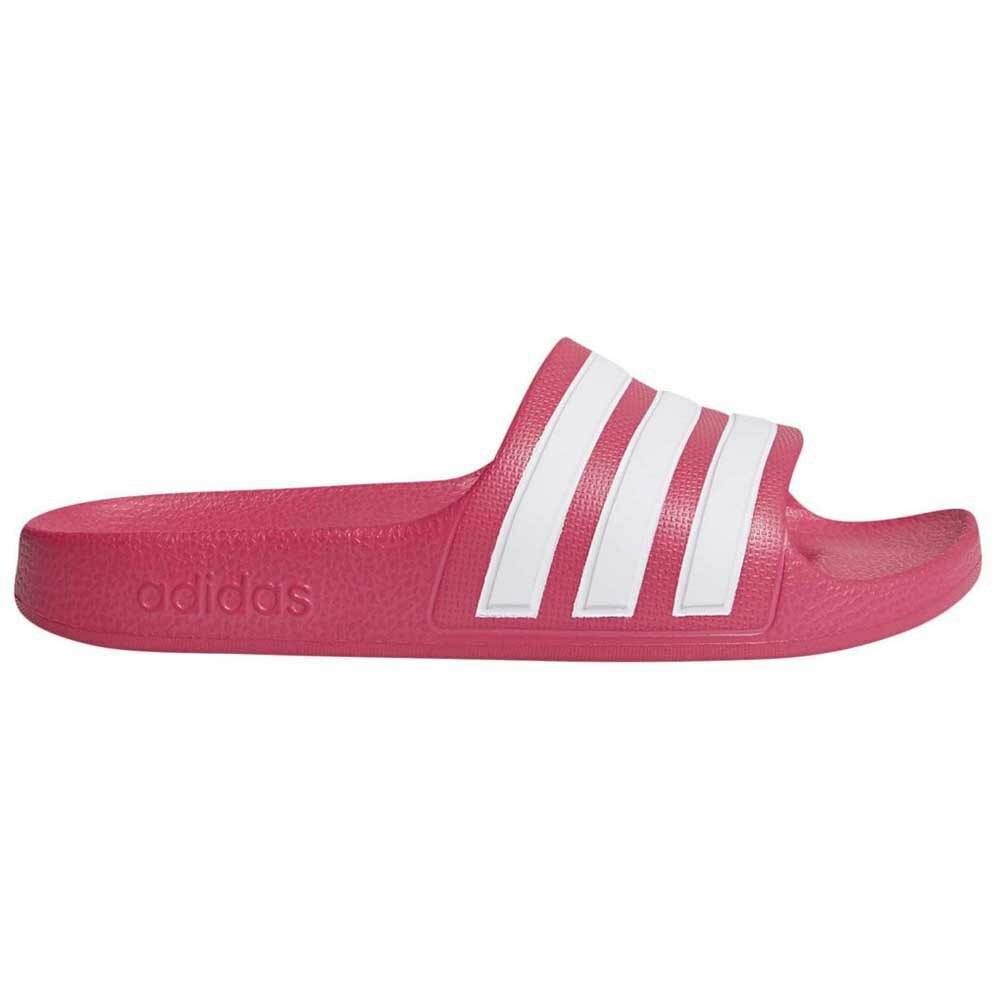 hot pink adidas slides