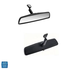 1973-87 GM Cars Interior Rearview Mirror With Black Pebble Grain, Day/Night 