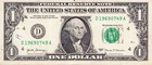 US Bank Note $1 Dollar Bill Fancy Birthday Anniversary Serial Number D 19690749A — photo 1