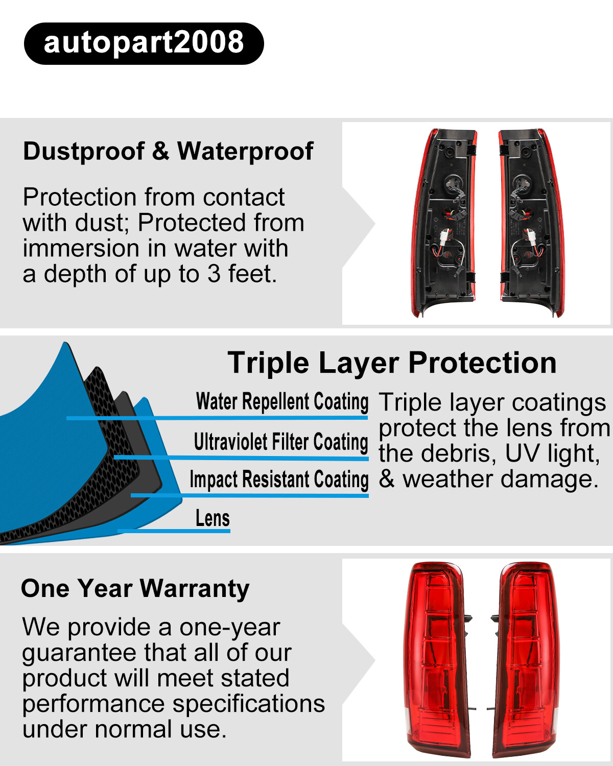 For 9902 GMC Sierra 2500 3500 HD 19992006 Chevy Silverado 1500 LED