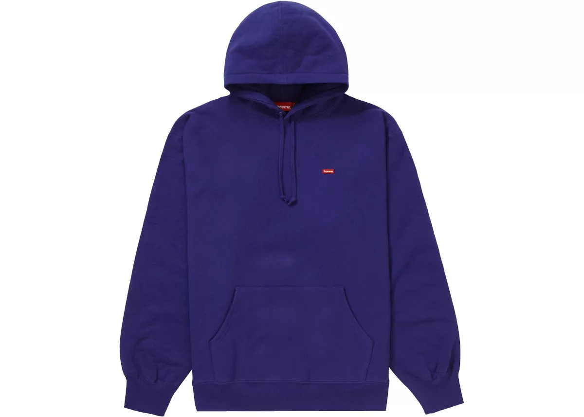 NEW Supreme Small Box Hooded Sweatshirt XL Color Dark Royal