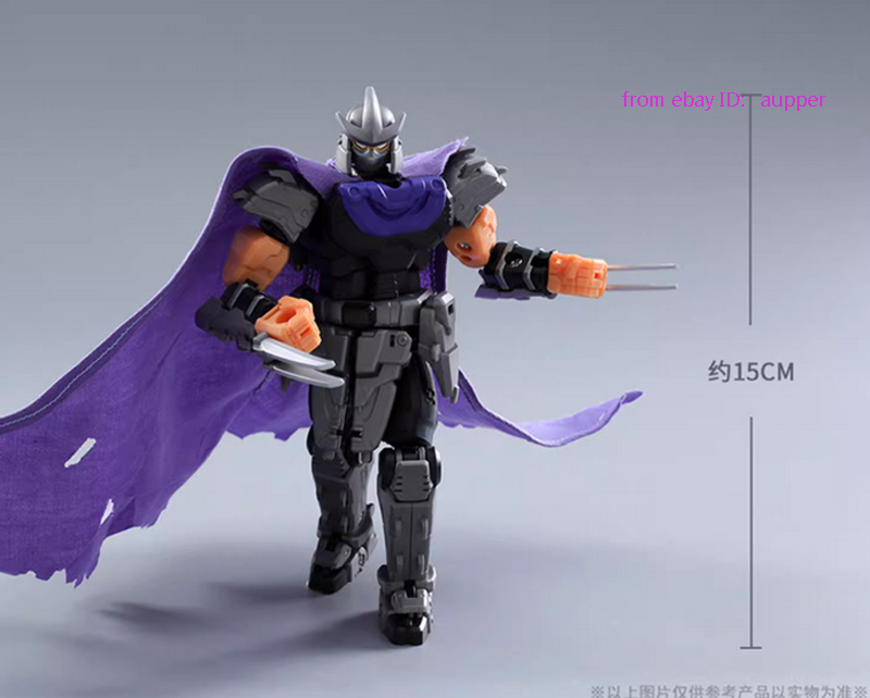Hot Perfect 52toys Megabox Mb-23 Shredder Action Figure In Stock