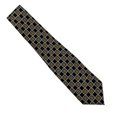 VINTAGE Robert Talbott Varsity Mens Wear Floral 100% Silk Neck Tie Hand Sewn USA
