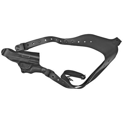 DeSantis CEO Shoulder Holster f/SIG Sauer P365 Right Hand Top Grain Leather Blac