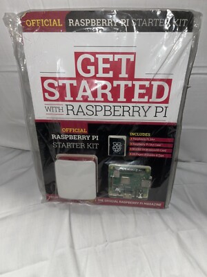 Official Raspberry Pi Starter Kit Get Started w/ Raspberry 3 Model A+ ...