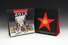King  Country 2013 Desk Calendar for Toy Soldier Collectors