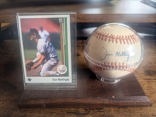 Don Mattingly Signed Baseball