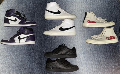 Lightly Worn Pair Of Shoes For Sale Nike, Jordan, Coach,CDG, Blazer