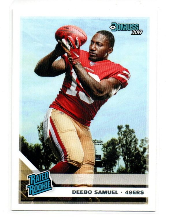 2019 Panini Donruss - Rated Rookie Deebo Samuel #317 (RC)