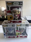 Funko Pop Star Wars Holiday Set C-3PO R2-D2 Yoda  #275 #276 #277