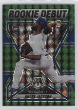 2022 Panini Mosaic Rookie Debut Green Mosaic Prizm Andre Jackson #RD-20 0l7n