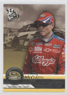 2010 Press Pass Top 12 Mark Martin #109 HOF 0c4