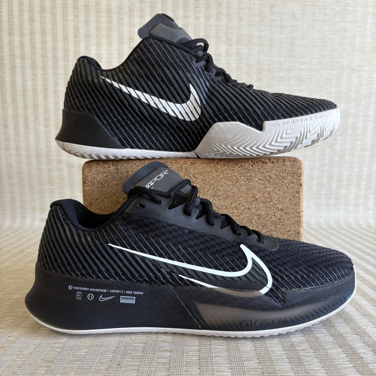 Nike Court Air Zoom Vapor 11 Shoes Womens 9 Tennis Pickleball