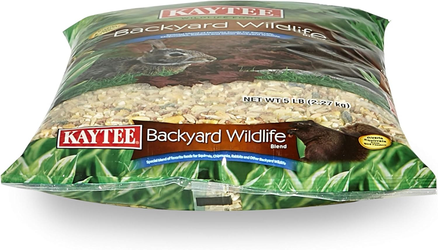 Kaytee Backyard Wildlife Food Blend for Wild Squirrels, Chipmunks, Rabbits and O