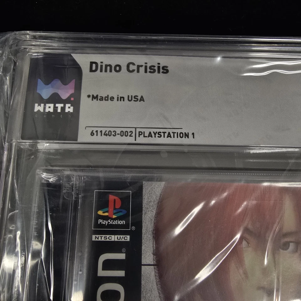 PS1 Dino Crisis (Sony PlayStation 1, 1999) sealed  wata 8.5 a+ - Image 4 of 4