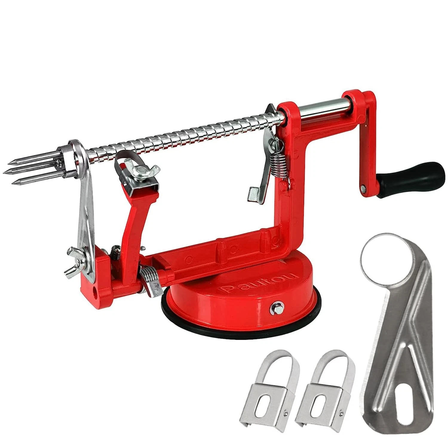 Apple Peeler, Slicer Corer Potato Peelers 3 In 1, Stainless Steel Heavy Duty ...