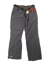 Technine Nines Denim Snowboard Pants Mens Size L 