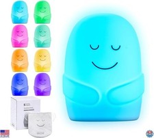 Mindfulness Guided Breathing Exercises with Color Changing Nightlight for