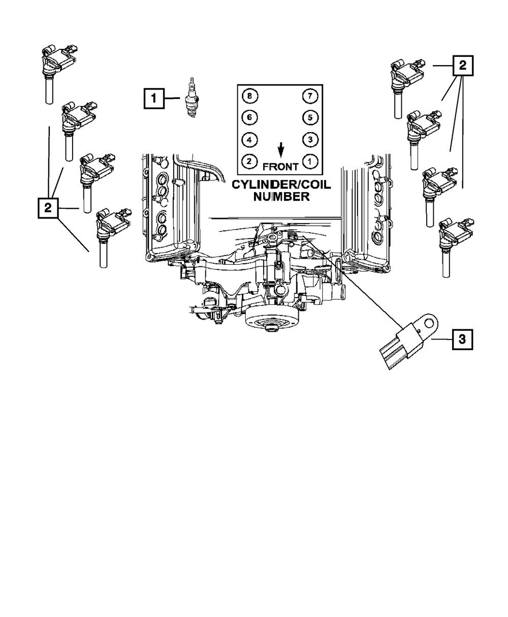 Genuine Mopar Spark Plug SPLZTR5A13
